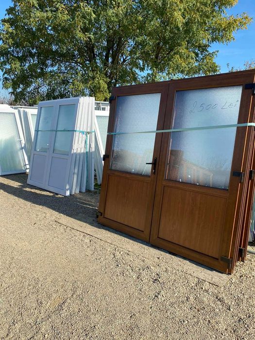 termopane usi duble stejar noi de la 1850lei