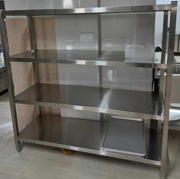 Кухонный стеллаж производственный на 1200 мм.