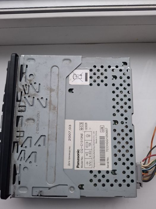 Магнитафон Panasonic cq-c1313ne