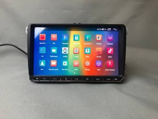 Мултимедия за VW  9 Inch, Android 15.0, 4GB RAM / 64GB ROM, Carplay/Android Auto, Mirror Link.
