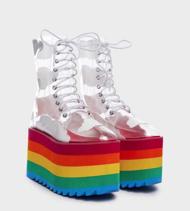 Botine cu platforme (summer festival boots)