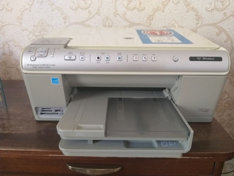 Принтер  цветной HP c6383 3в1
