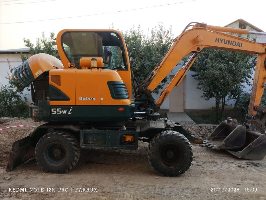 Ekskovator Ekskavator Chayoncha Ikskavatir Ekskavatir Hyundai