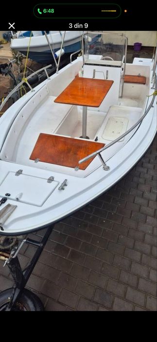 Barca open 5m cu 2 latime motor 70cp