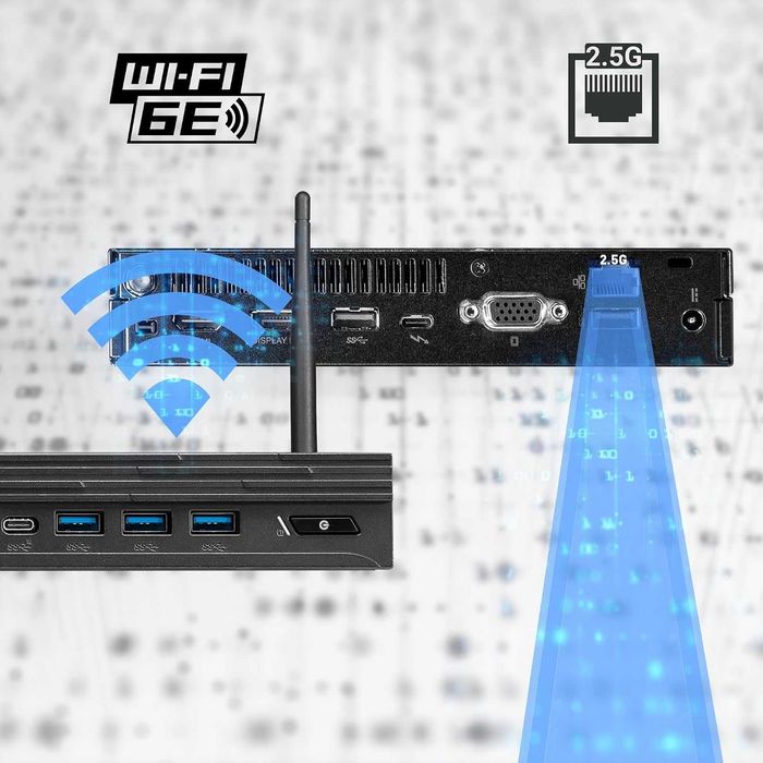 Мини Пк Mini Pc MSI PRO DP10 13M intel Core i7 1360P vPro 32Gb/1Tb
