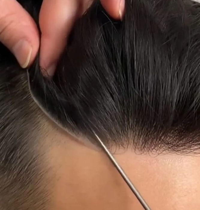 Тупета от естествена коса .