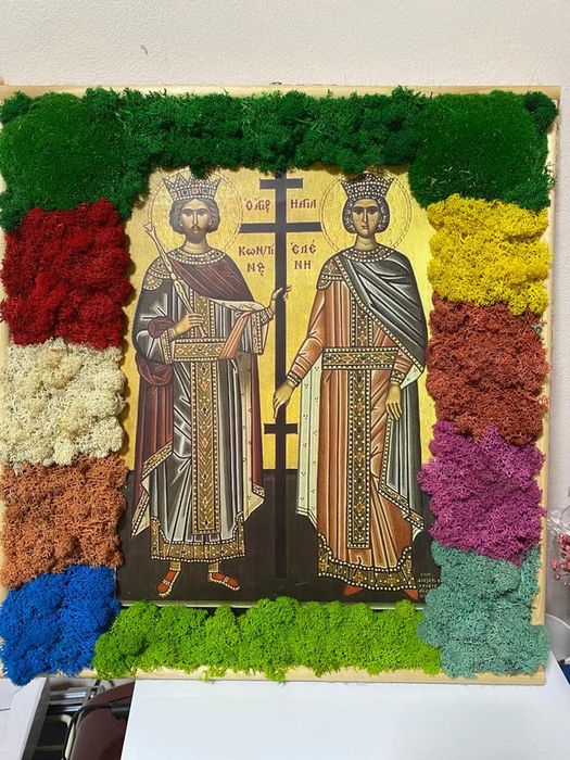 Icoana cu licheni.