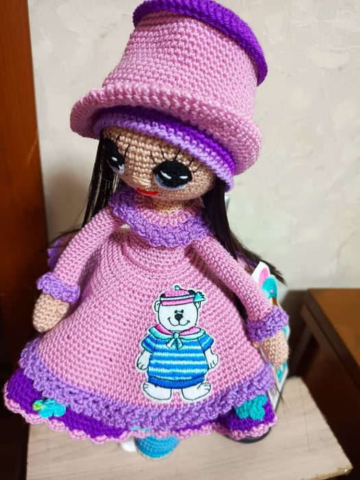 Кукла вязаная крючком