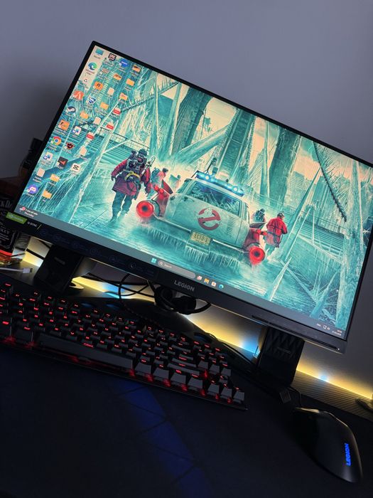 Monitor legion 360hz+pc gaming legion 3060 12gb