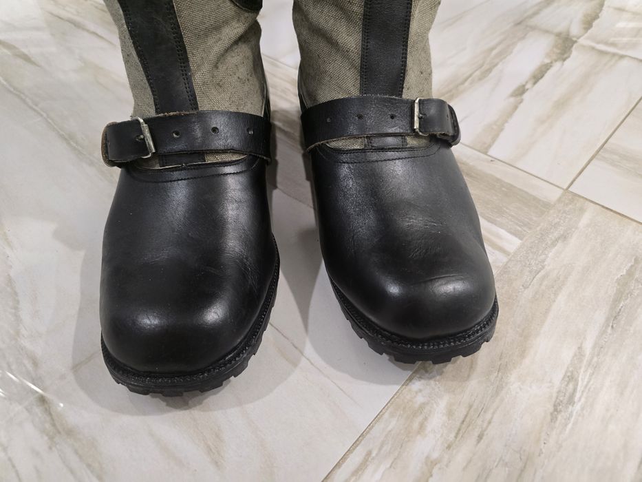 Здрави мъжки ботуши №43 – кожа, топли и удобни