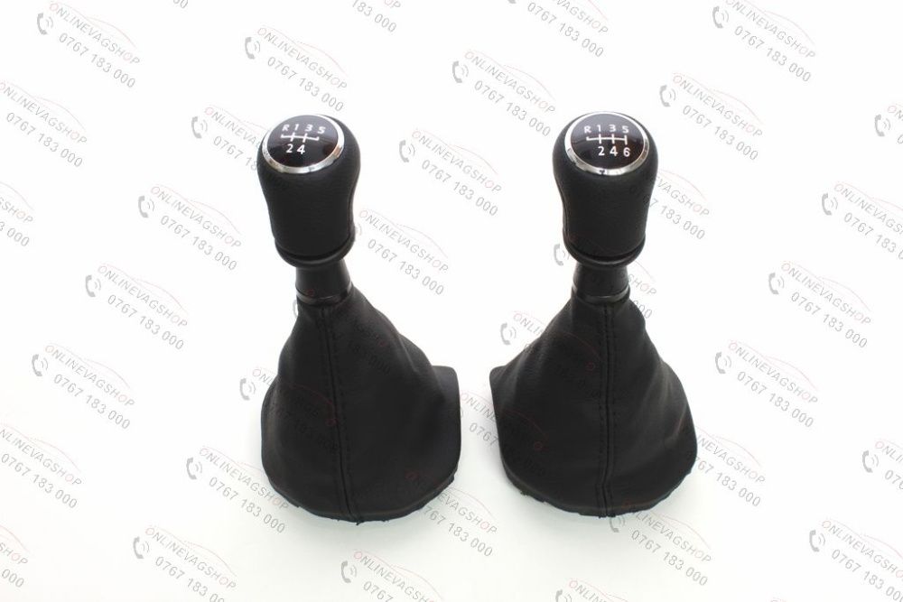 Nuca piele  schimbator viteze VW Transporter T6 in 5 sau 6 viteze