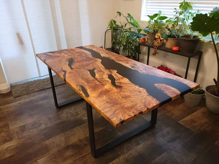 Epoksidli stol zakazga tayorlayman