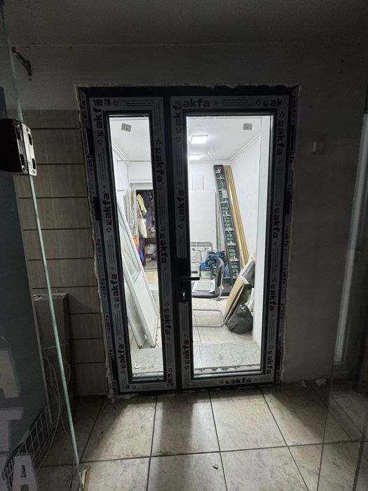 Акфа алюмин эшик пластик ром душ кабина плиссе жалюзи сеткалар