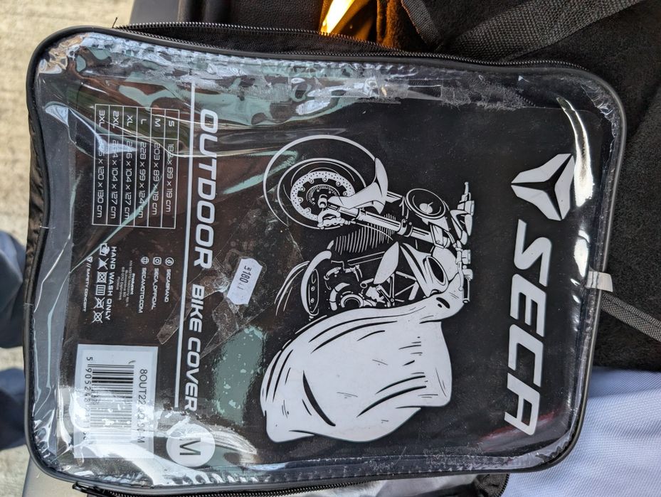 Husa motocicleta Seca noua, marimea M