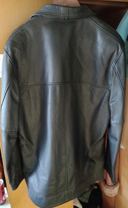 ПРОДАВАМ Мъжко кожено яке MODIGLIANO (ITALY) размер: М