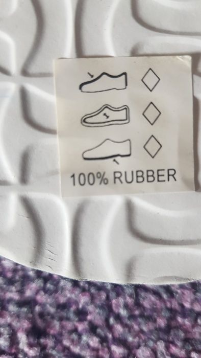 Slapi Gandy's, marimea 43/44 EUR (10/11US), din cauciuc, noi