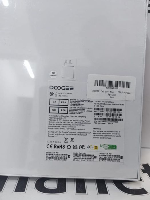 Tableta Doogee Tab A9 Plus Nou -N-