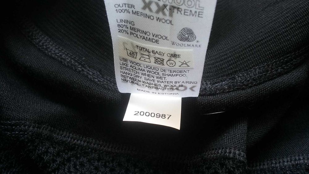 AKLIMA RAGNAROK SUPERWOOL X-TREME Jacket 100% Merino Wool размер XXL горница - 2074