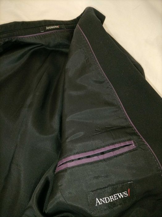 Мъжко сако, черно, използвано.