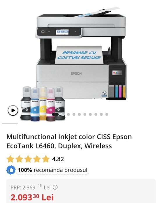 Imprimanta color epson L6460