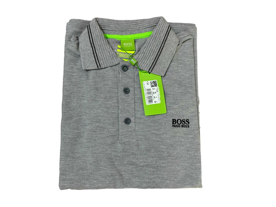 Мъжка тениска с яка HUGO BOSS - Размер S