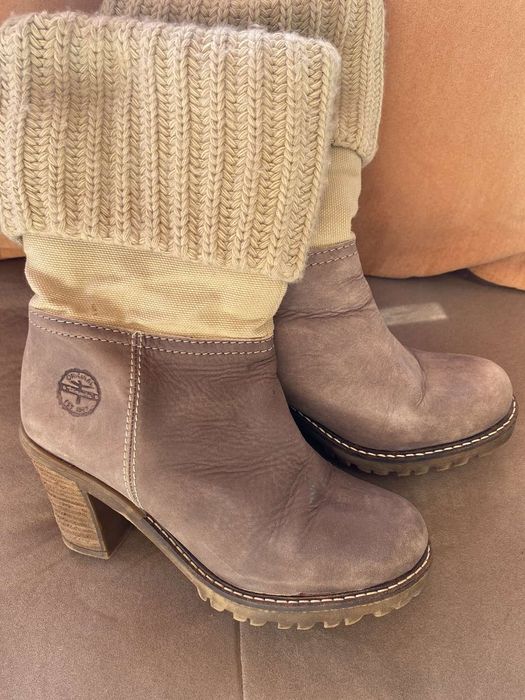 Дамски ботуши Tamaris n37, естествена кожа с подплата