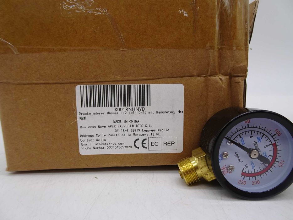 Supapa de presiune apa, DN15, ajustabil, 0.05-0.8 MPa 1/2 zol