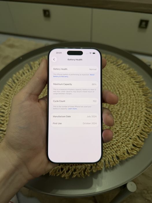 Iphone 16 Pro Natural Titanium 256GB