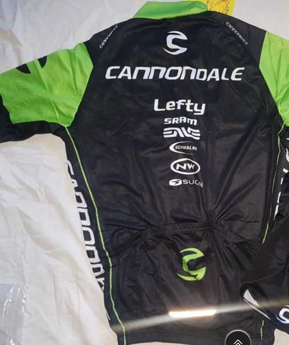 Echipament ciclism Cannondale Cube Santa Cruz NOU set tricou si pantaloni