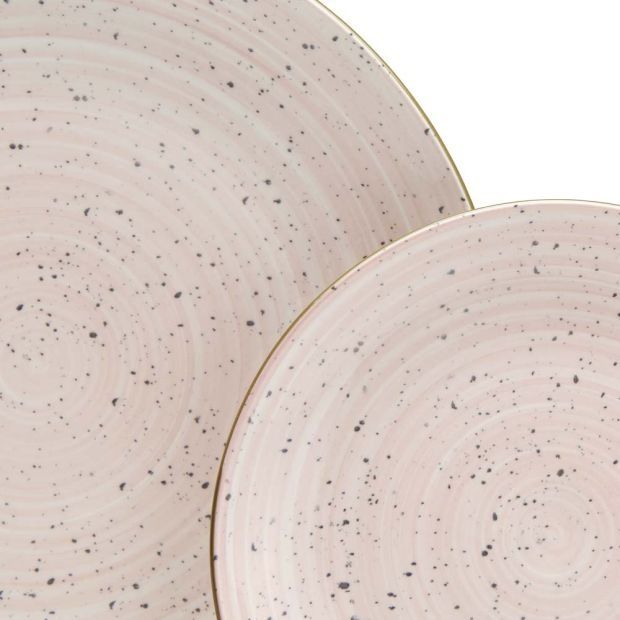 Сервиз за хранене с декорация "Пръски"