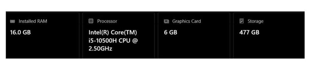 Геймърски лаптоп GIGABYTE G5 RTX 3060 i5-10500H 144Hz 15.6" 16GB RAM