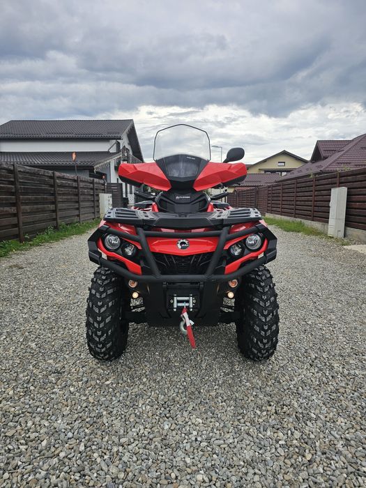 Can Am Outlander Max 500cm// import Finlanda // 400km!!// variante atv Cf Moto,Polaris