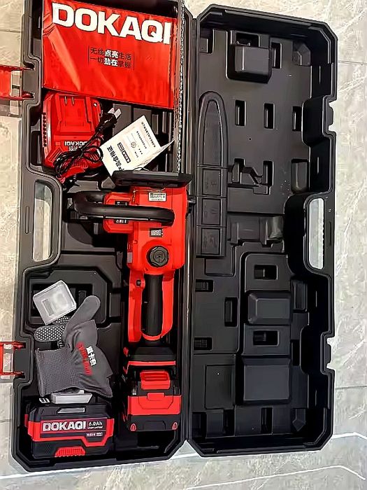 DOKAQ Batareykali Zanjirli Arra – Kuchli va Qulay Asbob