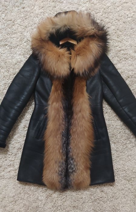 Дублёнка натуралка теплая