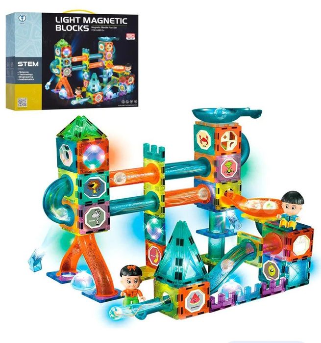 Конструктор магнитный Город