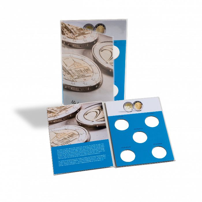 Албум за Евро колекция - от 2 евро за 5 броя монети