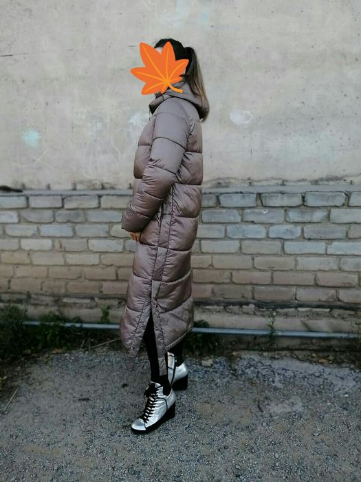 Зимний теплый пуховик