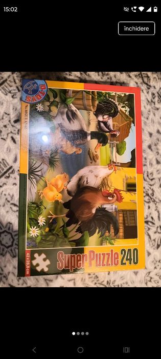 Puzzle-uri copii 3-8 ani D-toys și Playtive