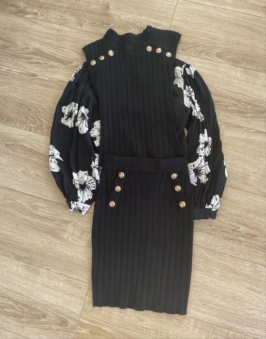 Елегантна рокля ax paris в черно