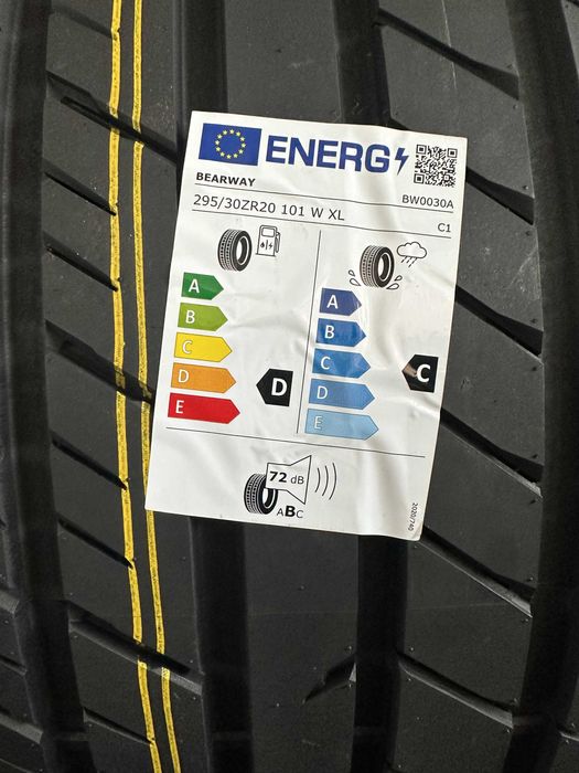 Нови Летни Гуми BEARWAY BW118 295/30R20 101W НОВ DOT БОРД 2953020