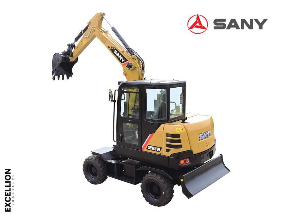 Экскаватор калесный SANY SY65W