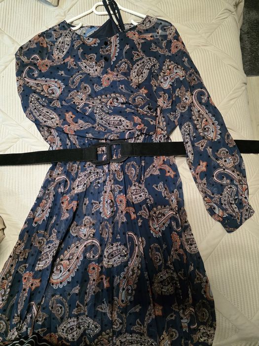 Легкое шифоновое платье