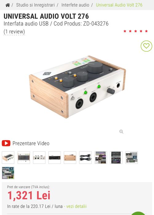 Interfata Volt 2 76