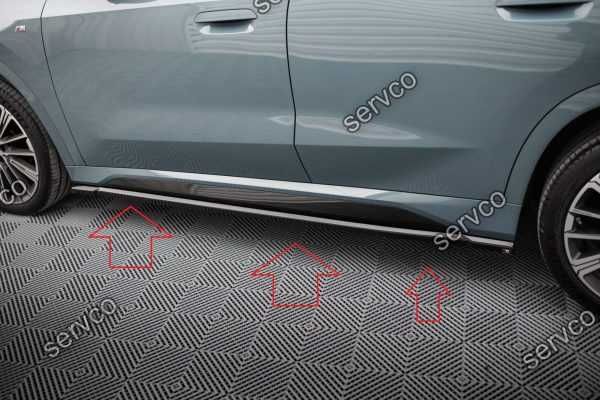 Pachet Set Splitter Exterior Prelungiri Body kit tuning Bmw X1 U11 M-Pack 2022- v2 - Maxton Design