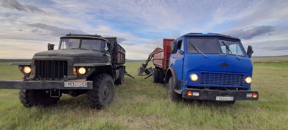 Вывоз мусора самогрузом. (Варавайкой) 2в1