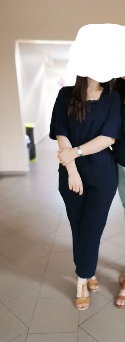 Salopeta Zara dama bleumarin