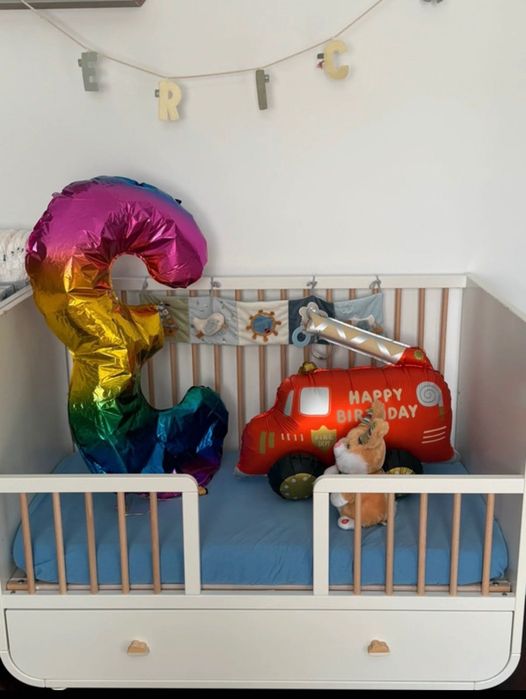 Pat Myllra 2 in 1 pentru bebeluș și toddler și masa de înfășat Myllra