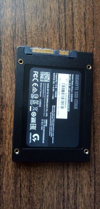 SSD 120GB. SATA. б/у