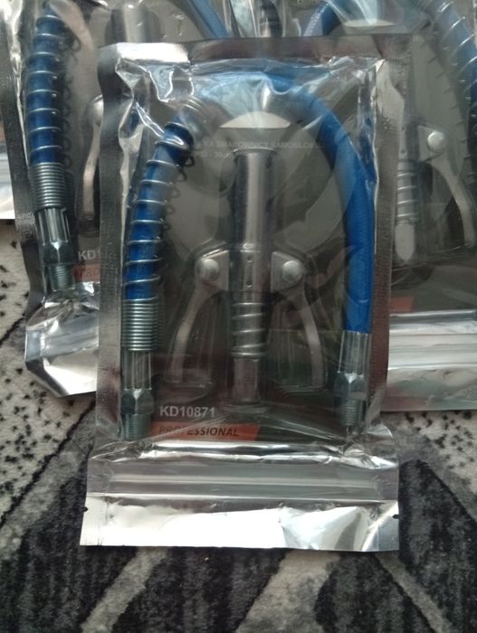 Cap decalimetru gresor profesional cu furtun