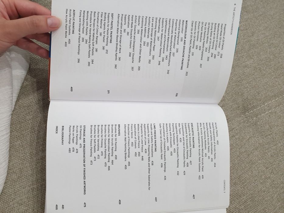 The Artist's handbook